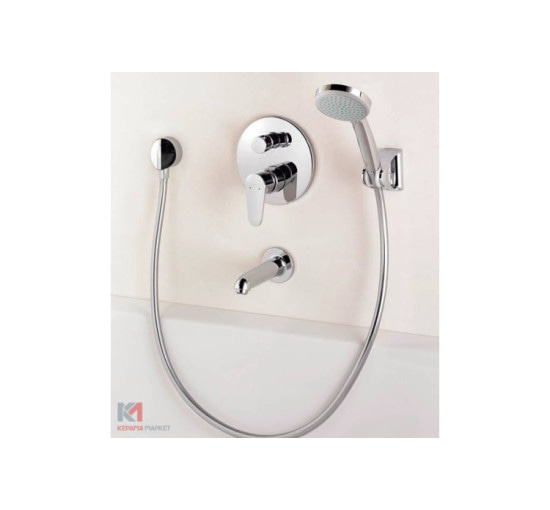 Змішувач Hansgrohe Focus E прихованого монтажу для ванни/душу (верхня частина) (31945000)