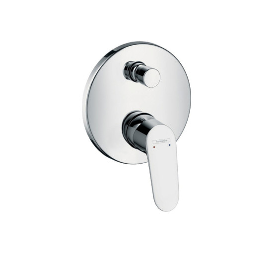 Змішувач Hansgrohe Focus E прихованого монтажу для ванни/душу (верхня частина) (31945000)