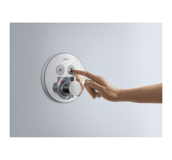 Термостат прихованого монтажу Hansgrohe ShowerSelect S на 2 клавіші, верхня частина (15743000)