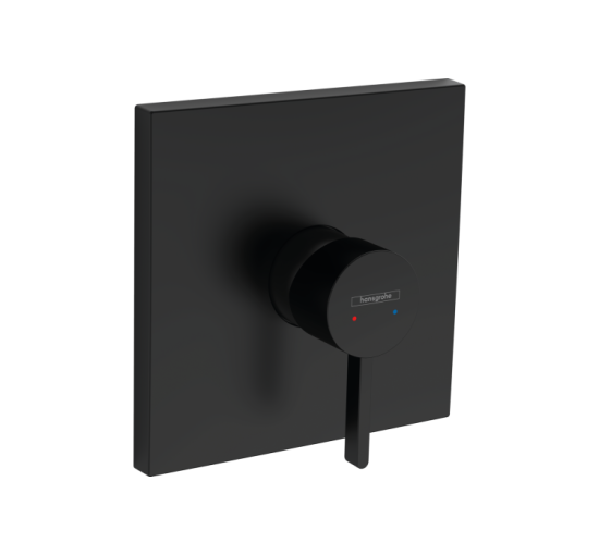 Змішувач Hansgrohe Finoris прихованого монтажу для душу, верхня частина Matt Black (76615670)