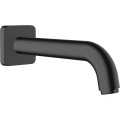 Вылив Hansgrohe Vernis Shape на ванну, выступ 204 мм Matt Black (71460670)