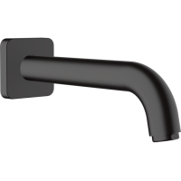 Вилив Hansgrohe Vernis Shape на ванну, виступ 204 мм Matt Black (71460670)