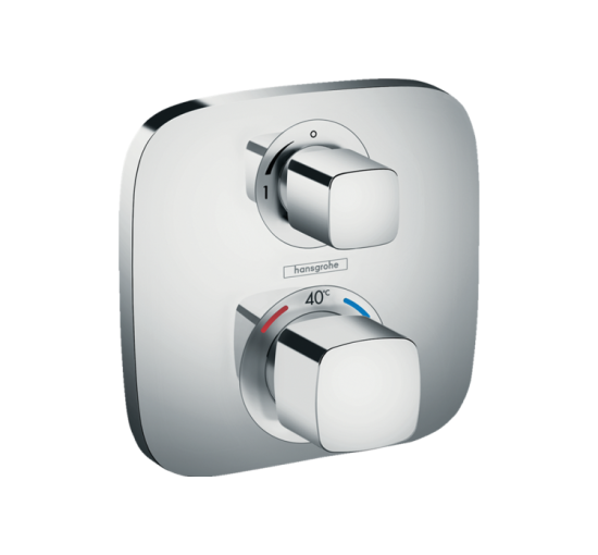 Термостат скрытого монтажа Hansgrohe Ecostat E запорно-переключающий на 1 режим (15707000)