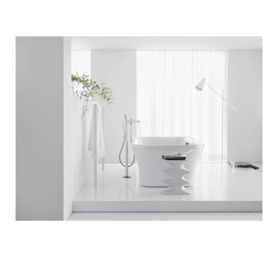 Смеситель Hansgrohe PuraVida для ванны напольный хромированный (15473000)