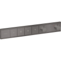 Термостат скрытого монтажа Hansgrohe RainSelect на 4 клавиши Brushed Black (15382340)