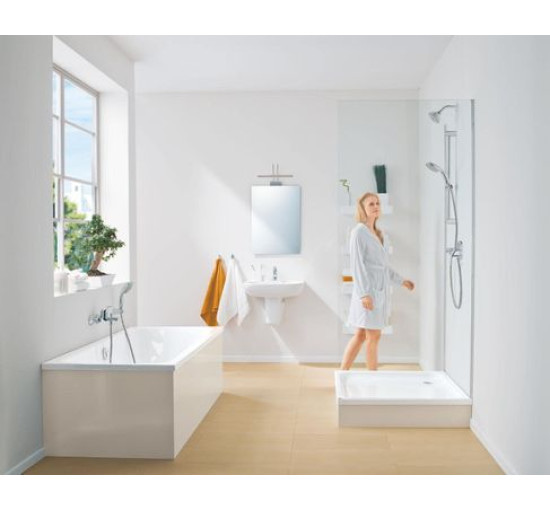 Змішувач для ванної одноважільний із коротким виливом GROHE BauCurve хром латунь 23599000