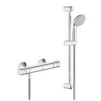 Смеситель для душа с термостатом GROHE Grohtherm 800 хром латунь с душевым набором 34565000