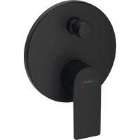 Смеситель hansgrohe Rebris E для душа скрытого монтажа, черный матовый 72469670