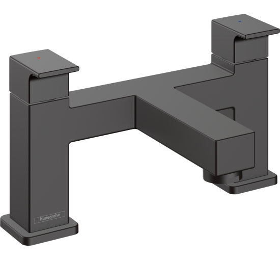 Змішувач hansgrohe Vernis Shape на борт ванни, чорний матовий 71452670