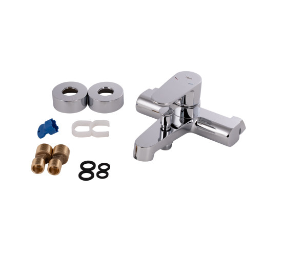 Змішувач для ванни Qtap Vranov 3018104GC