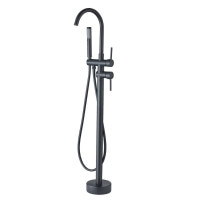 смеситель для ванны Rea Ortis черный матовый (REA-B0232)