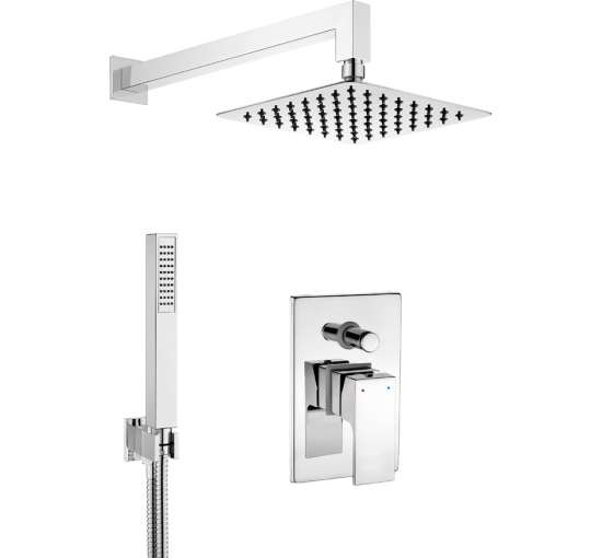 Комплект прихованого монтажу для душу Deante SAVORY хром (NAC 09SP)