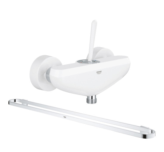 Набор Grohe заставитель для душа Eurodisc Joy 23430ls0 + держатель для ручников Selection 41058000