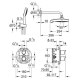 Душовий набір з термостатом Grohe Grohtherm 2000 (34283001)