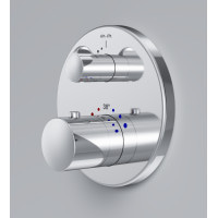 Смеситель для душа, монтируемый в стену, с термостатом AM.PM F8075600 Like