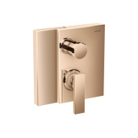 Смеситель Axor Edge скрытого монтажа ванна/душ 46450300 Polished Red Gold