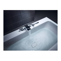 Смеситель Axor MyEdition врезной на край ванны на 4 отверстия без накладки Brushed Nicel 47432820
