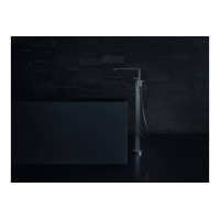 Змішувач Axor Edge для ванни підлоговий Diamond Cut Chrome 46441000