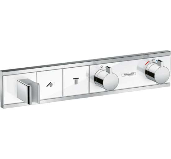 Термостат скрытого монтажа Hansgrohe RainSelect на 2 клавиши Chrome (15355000)