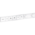 Термостат скрытого монтажа Hansgrohe RainSelect на 5 клавиши Matt White (15384700)