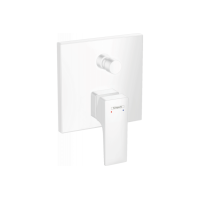 Змішувач Hansgrohe Metropol прихованого монтажу для ванни/душу Matt White (32545700)