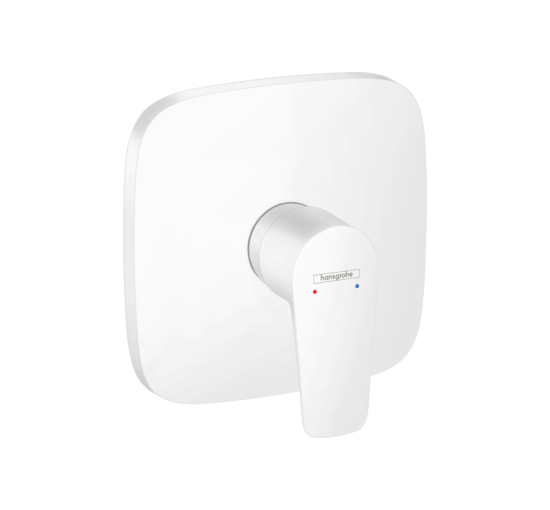 Смеситель Hansgrohe Talis E скрытого монтажа для душа Matt White (71765700)