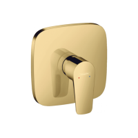Змішувач Hansgrohe Talis E прихованого монтажу для душу Polished Gold Optic (71765990)