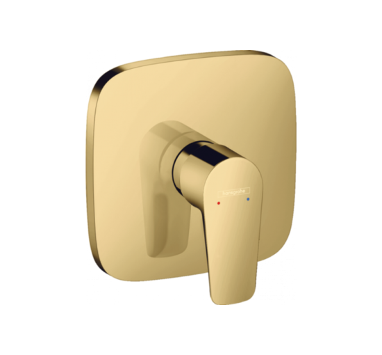 Змішувач Hansgrohe Talis E прихованого монтажу для душу Polished Gold Optic (71765990)