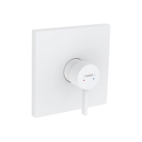 Змішувач Hansgrohe Finoris прихованого монтажу для душу, верхня частина Matt White (76615700)