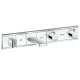 Термостат прихованого монтажу Hansgrohe RainSelect для ванни на 2 клавіші Chrome/White (15359400)