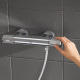 Змішувач для душу із термостатом GROHE QuickFix Precision Feel хром латунь з душовим набором UA202908T2