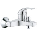 Смеситель в ванну одновентильный с коротким гусям GROHE Start Curve хром латунь 23768000