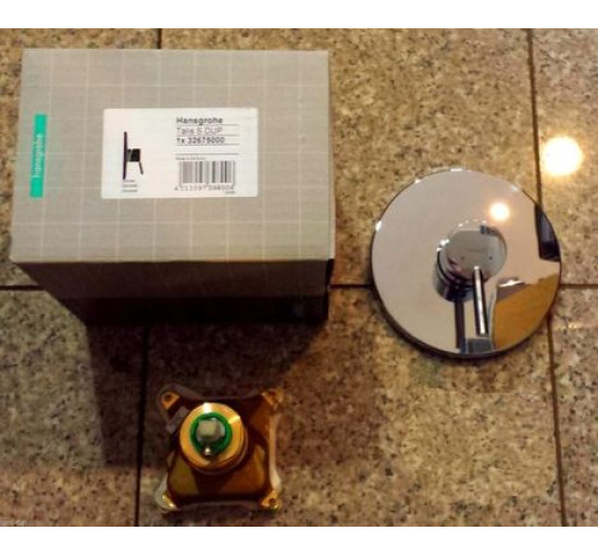 Зовнішня частина прихованого змішувача HANSGROHE TALIS S хром латунь 150мм 32675000