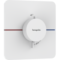 Термостат hansgrohe ShowerSelect Comfort Q для душа 15588700 белый матовый