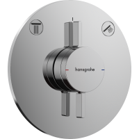 Смеситель hansgrohe DuoTurn S для душа скрытого монтажа, хром 75418000