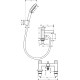 Смеситель hansgrohe Vernis Shape на борт ванны, черный матовый 71462670