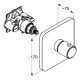 Смеситель для душа DN 20 KLUDI E2 (497290575), Kludi