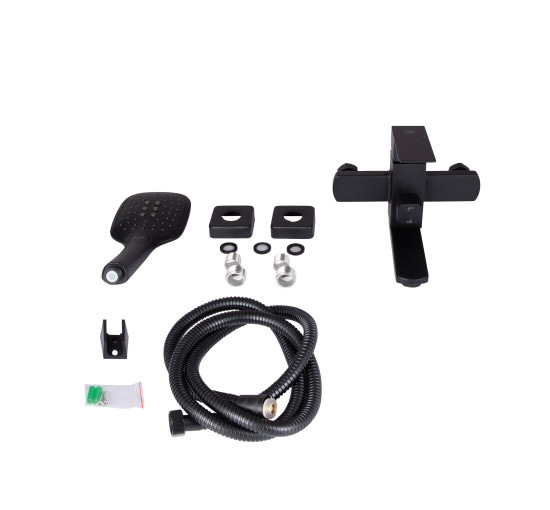 Смеситель для ванной Lidz Kubis 05P-SES