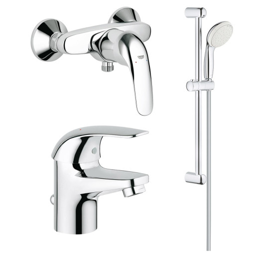 Набір змішувачів Grohe Euroeco 123232S