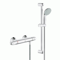 Змішувач термостат для душу Grohe Grohtherm 1000 New+душовий гарнітур Tempesta New (34151003)
