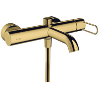 Змішувач Axor Uno для ванни , ручка Loop , Polished Gold Optic 38421990