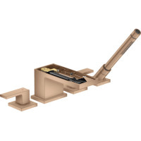 Змішувач Axor MyEdition врізний на край ванни 4 отв.без накладки Brushed Red Gold 47432310