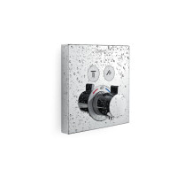 Термостат скрытого монтажа Hansgrohe ShowerSelect на 2 клавиши Matt White (15763700)