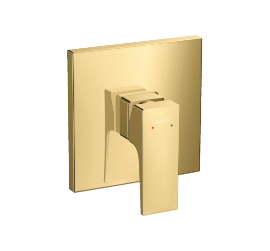 Смеситель Hansgrohe Metropol скрытого монтажа для душа Polished Gold Optic (32565990)