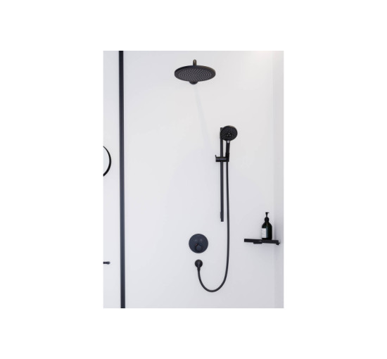 Термостат прихованого монтажу Hansgrohe ShowerSelect S на 2 клавіші Polished Gold Optic (15743990)