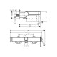 Змішувач Hansgrohe Finoris для ванни Matt White (76420700)