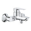 Смеситель для ванной однорычажный с коротким изливом GROHE BauEdge хром латунь 23605001