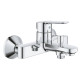 Смеситель для ванной однорычажный с коротким изливом GROHE BauEdge хром латунь 23605001