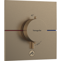 Термостат hansgrohe ShowerSelect Comfort E для душа 15575140 бронза