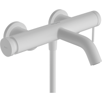 Смеситель hansgrohe Tecturis S для ванны, белый матовый 73422700